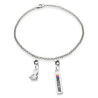 Kevin Harvick #4 Sterling Silver Bracelet with Two Charms