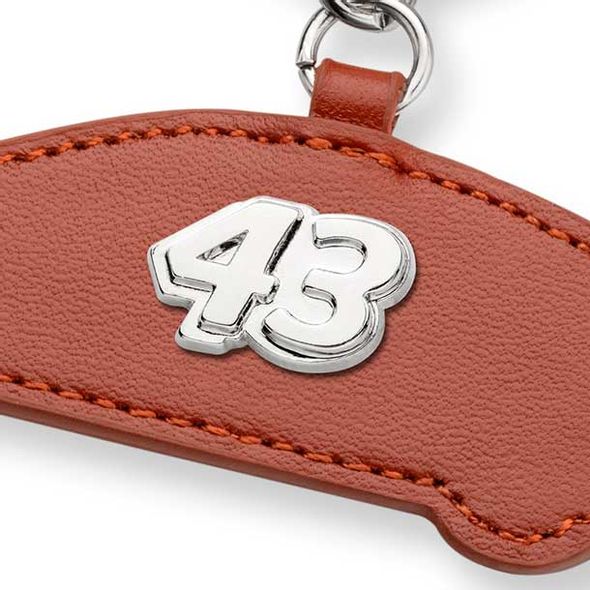 Bubba Wallace Leather Card Holder and Key Ring - Image 2