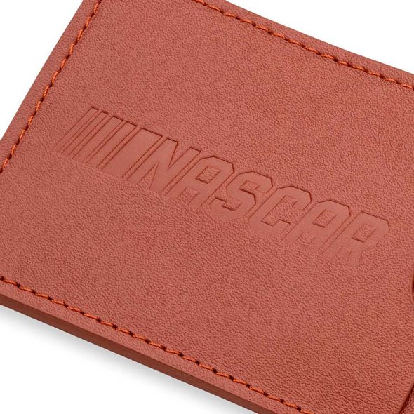 Bubba Wallace Leather Card Holder and Key Ring - Image 3
