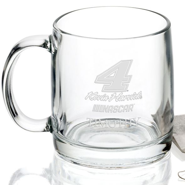 Kevin Harvick Glass Coffee Mug - Image 2