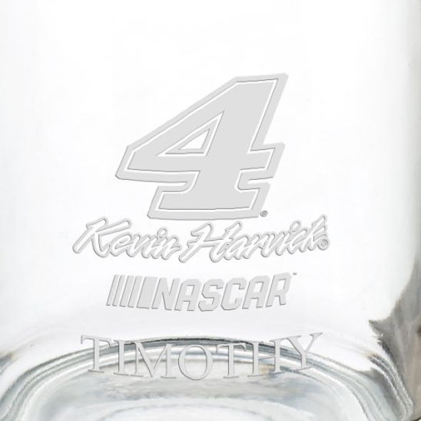 Kevin Harvick Glass Coffee Mug - Image 3