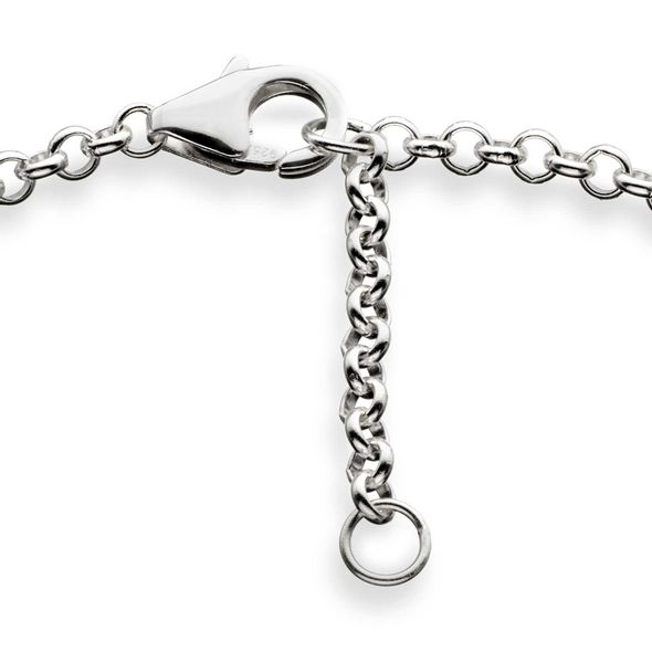 Joey Logano #22 Sterling Silver Bracelet with Two Charms - Image 3