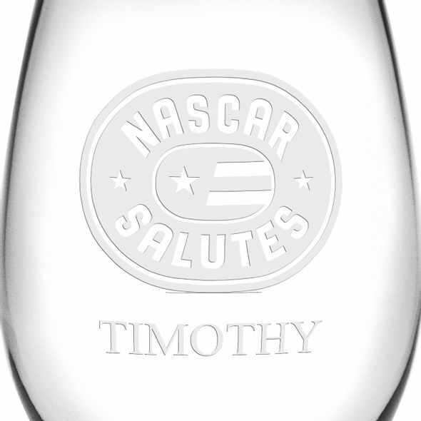 NASCAR Salutes 22 oz Stemless Wine Glass - Image 3