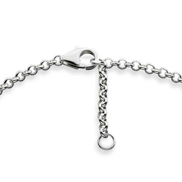 NASCAR Sterling Silver Bracelet with Two Charms - Image 3