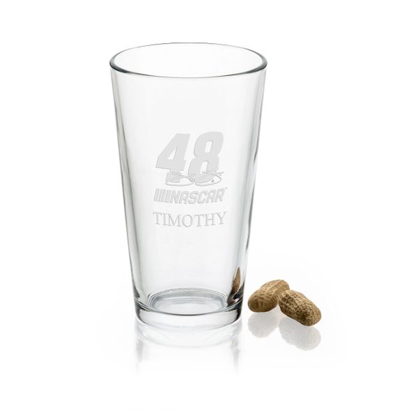 Jimmie Johnson Pint Glass