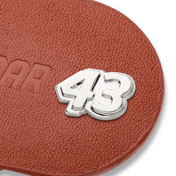 Bubba Wallace #43 Leather Money Clip - Image 2