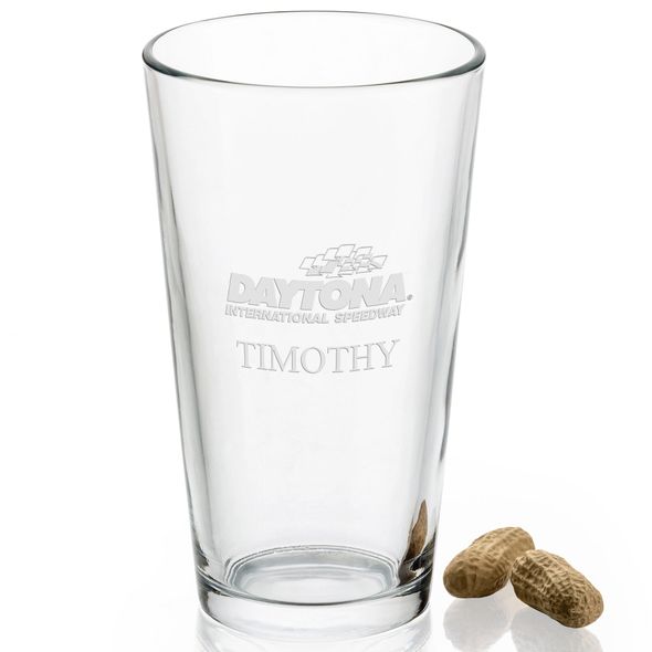 Daytona International Speedway 16 oz Pint Glass - Image 2