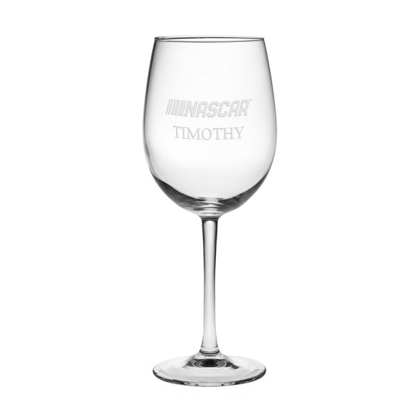 NASCAR Red Wine Glass - Image 1