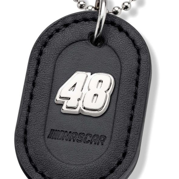 Jimmie Johnson #48 Dog Tag with Chain - Image 2