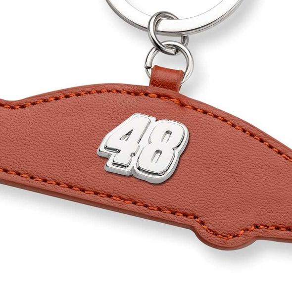 Jimmie Johnson Leather Card Holder and Key Ring - Image 2