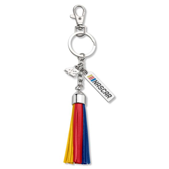 Kyle Larson #42 Tassel Key Fob