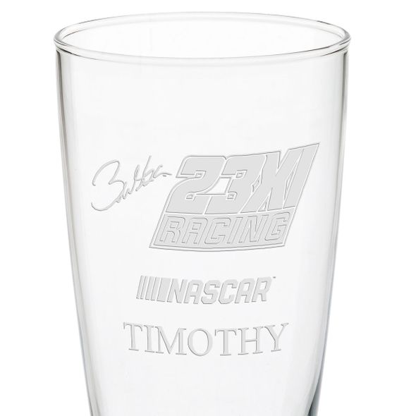 Bubba Wallace 20 oz Pilsner Glass - Image 3