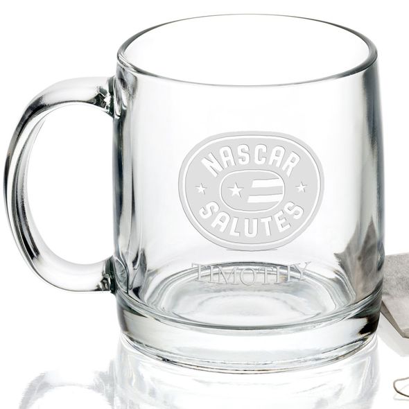 NASCAR Salutes 13 oz Glass Coffee Mug - Image 2