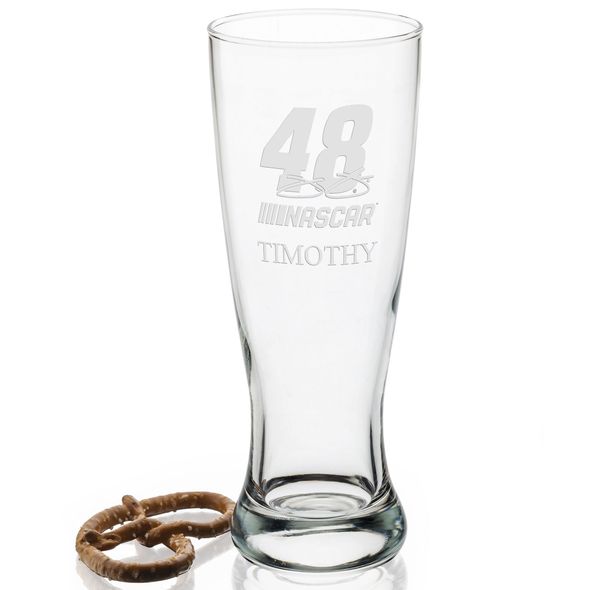 Jimmie Johnson 20 oz Pilsner Glass - Image 2