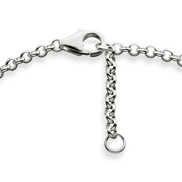NASCAR Sterling Silver Anklet with Two Charms - Image 3