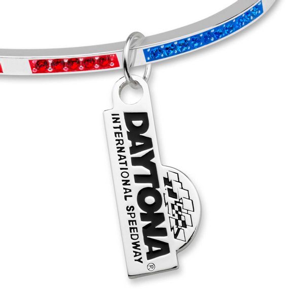 Daytona International Speedway Sterling Stack Bangle - Image 2