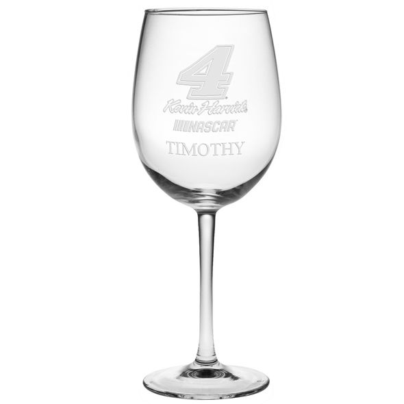 Kevin Harvick Red Wine Glass - Image 2