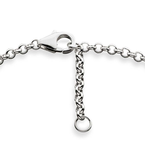 Joey Logano #22 Sterling Silver Anklet with Two Charms - Image 3