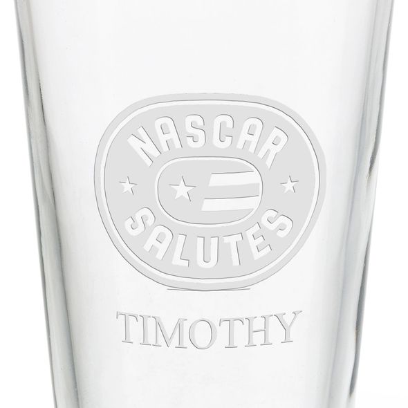 NASCAR Salutes 16 oz Pint Glass - Image 3