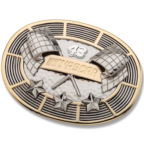 Bubba Wallace #43 Western Style Belt Buckle