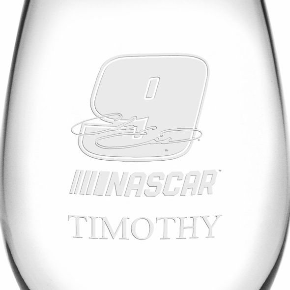 Chase Elliott Stemless Wine Glass - Image 3