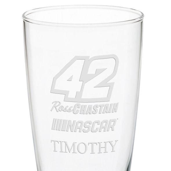 Ross Chastain 20 oz Pilsner Glass - Image 3