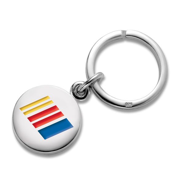 NASCAR Sterling Silver Insignia Key Ring