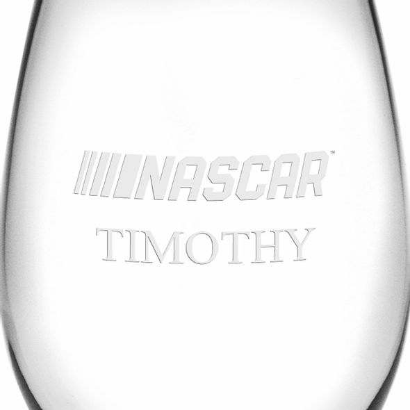 NASCAR Stemless Wine Glass - Image 3