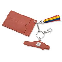 Joey Logano Leather Card Holder and Key Ring