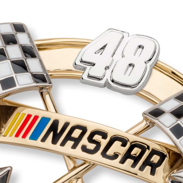 Jimmie Johnson Brooch Pin with #48 - Image 2