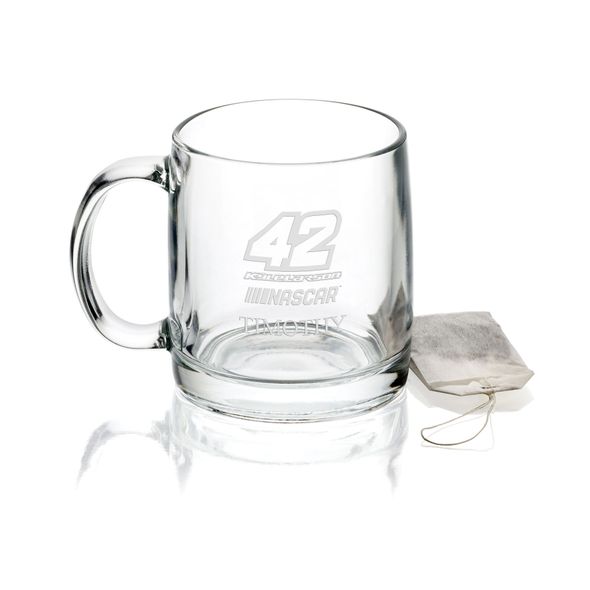 Kyle Larson Glass Coffee Mug