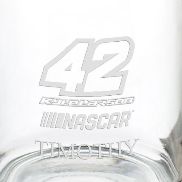 Kyle Larson Glass Coffee Mug - Image 3