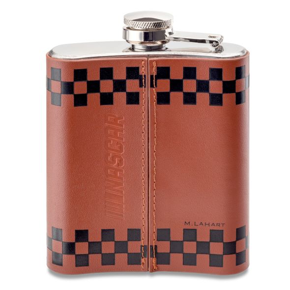 NASCAR Retro Leather Flask - Image 3