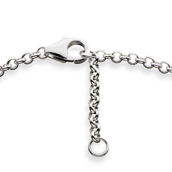 Kyle Larson #42 Sterling Silver Anklet with Two Charms - Image 3