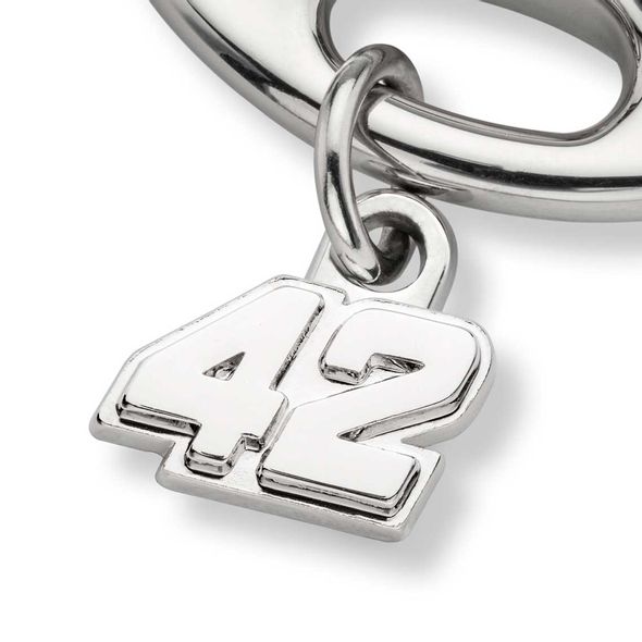 Kyle Larson Steering Wheel Key Ring with #42 Charm - Image 2