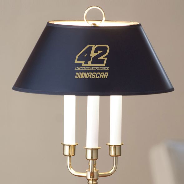 Kyle Larson Lamp in Brass & Marble - Image 2