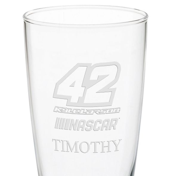Kyle Larson 20 oz Pilsner Glass - Image 3