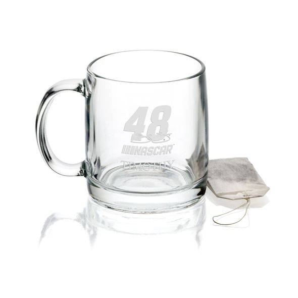Jimmie Johnson Glass Coffee Mug