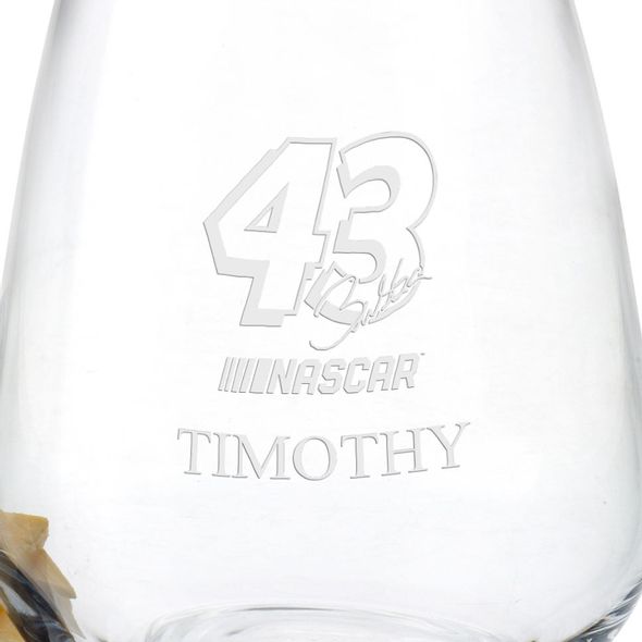 Bubba Wallace Stemless Wine Glass - Image 3
