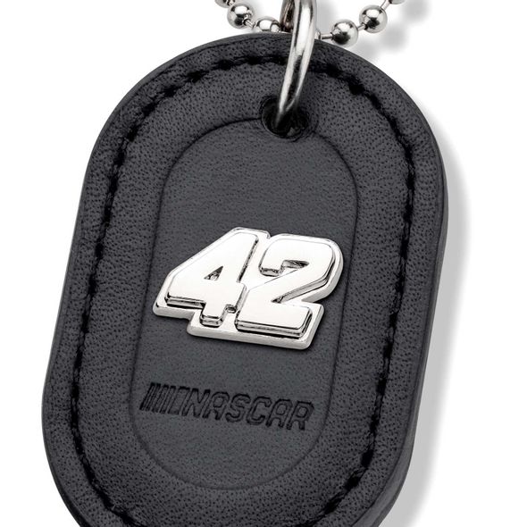 Kyle Larson #42 Dog Tag with Chain - Image 2