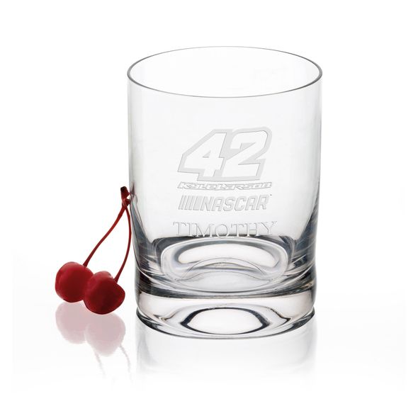 Kyle Larson Glass Tumbler