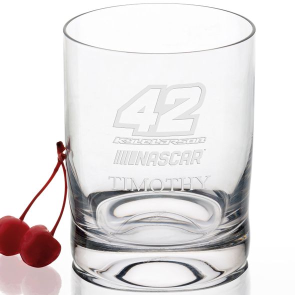 Kyle Larson Glass Tumbler - Image 2