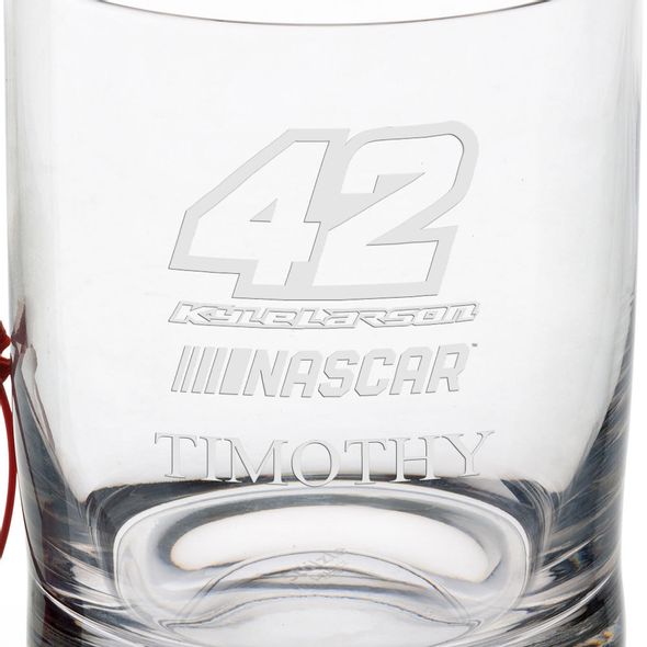 Kyle Larson Glass Tumbler - Image 3