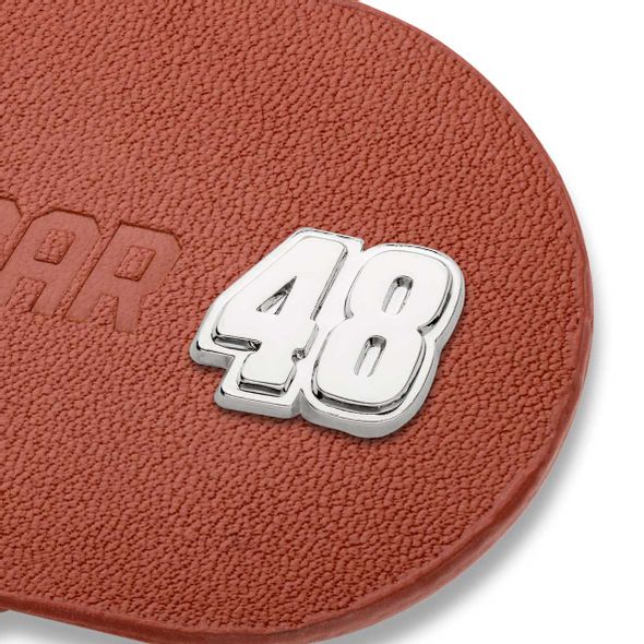Jimmie Johnson #48 Leather Money Clip - Image 2